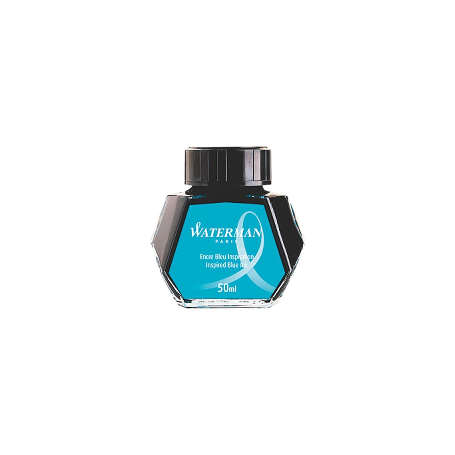 Waterman Dolma Kalem Mürekkebi Cam Şişede 50 ML Deniz Mavi
