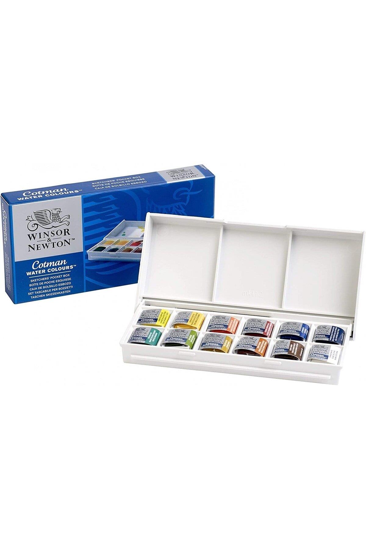 Winsor & Newton Cotman Sulu Boya Cep Tipi Taslak Seti
