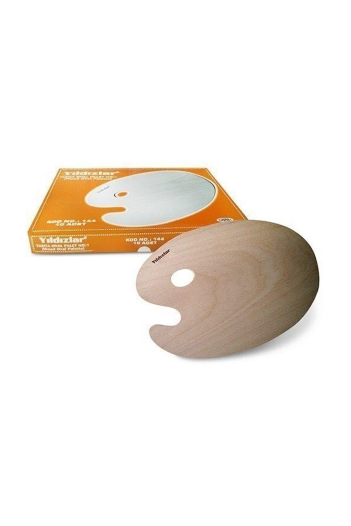 Yıldızlar Palet Ahşap Oval No:1 144
